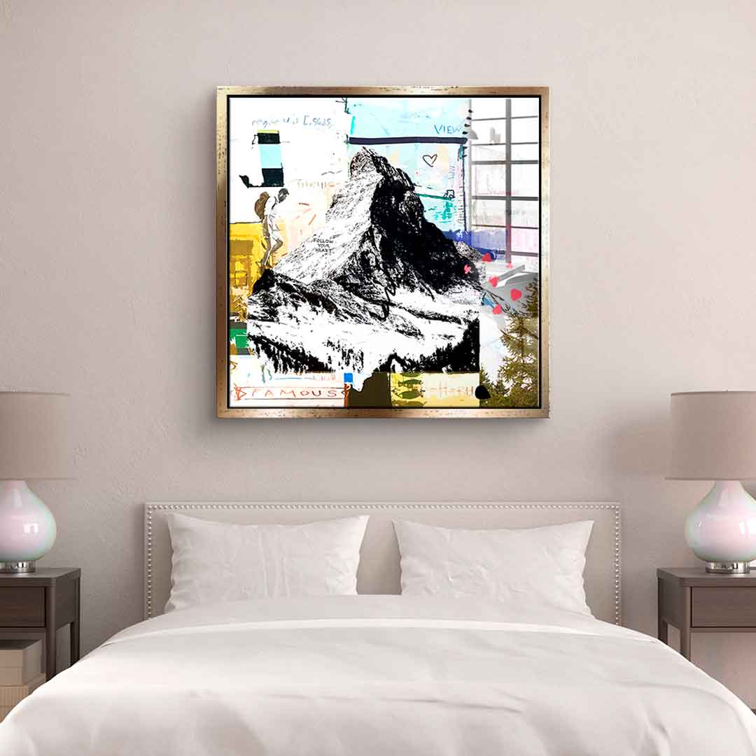 Matterhorn - acrylic glass