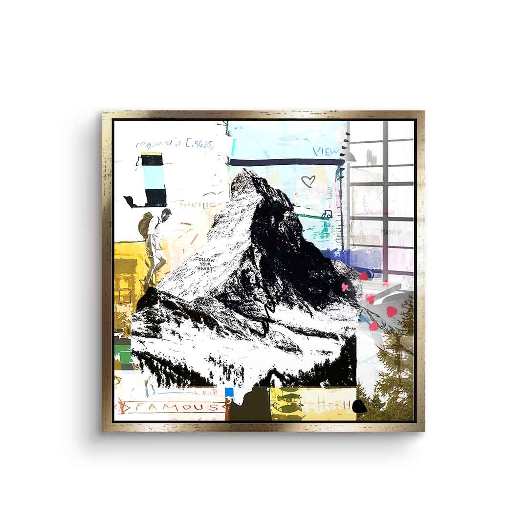 Matterhorn - acrylic glass