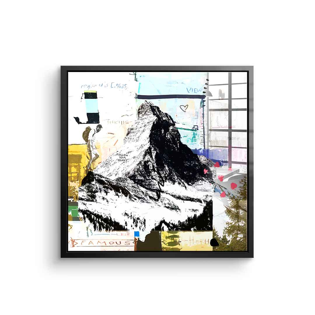 Matterhorn - acrylic glass