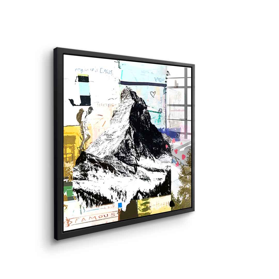 Matterhorn - acrylic glass