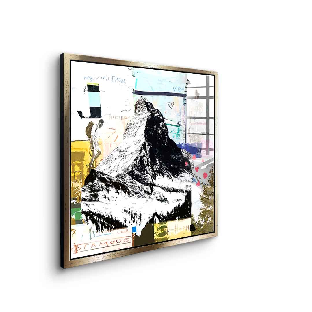 Matterhorn - acrylic glass