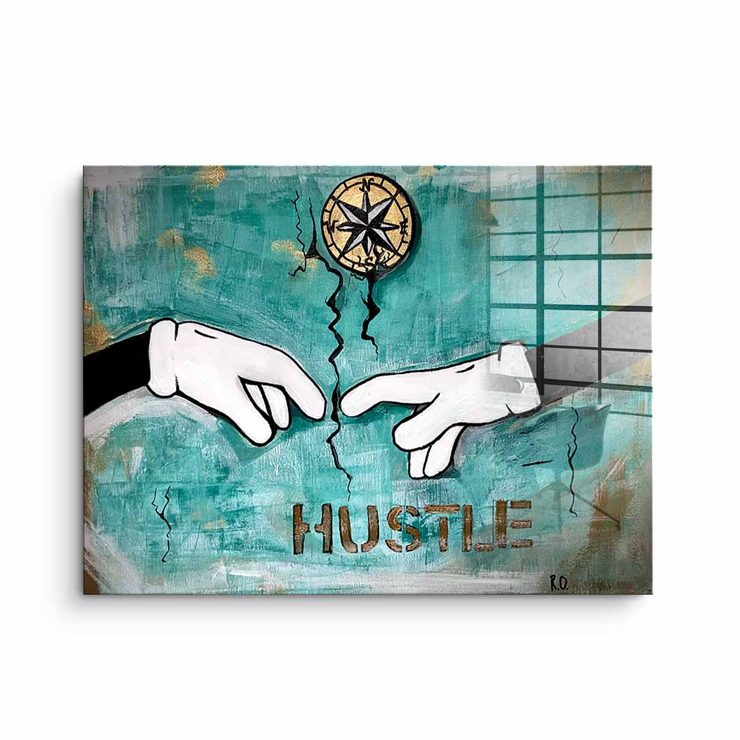 Hands Of Hustle - Acrylglas