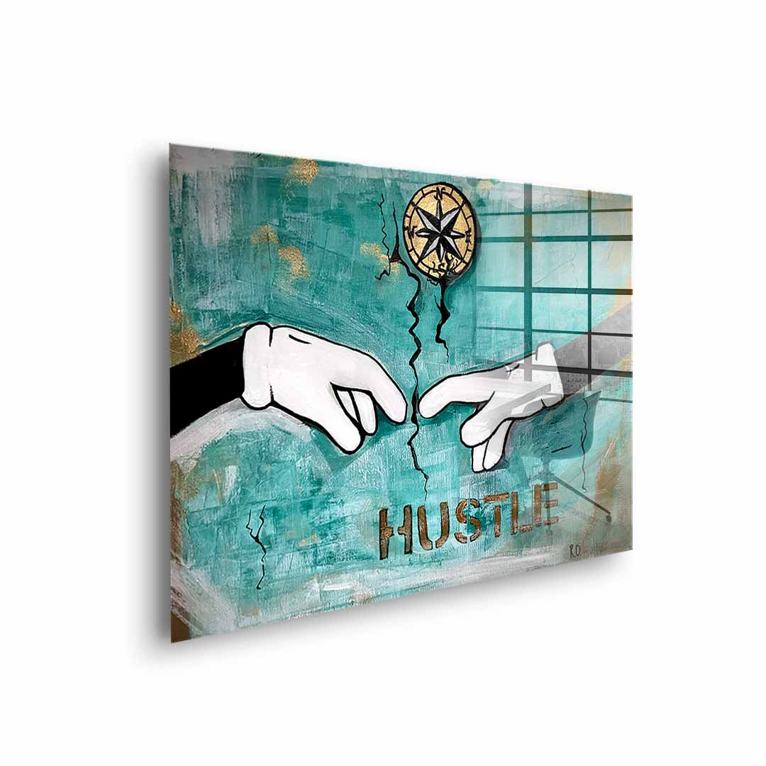 Hands Of Hustle - Acrylglas