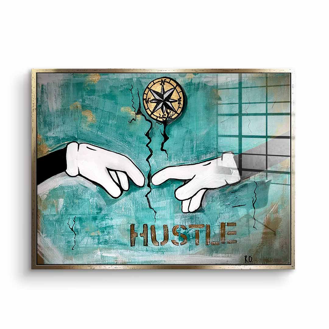 Hands Of Hustle - Acrylglas