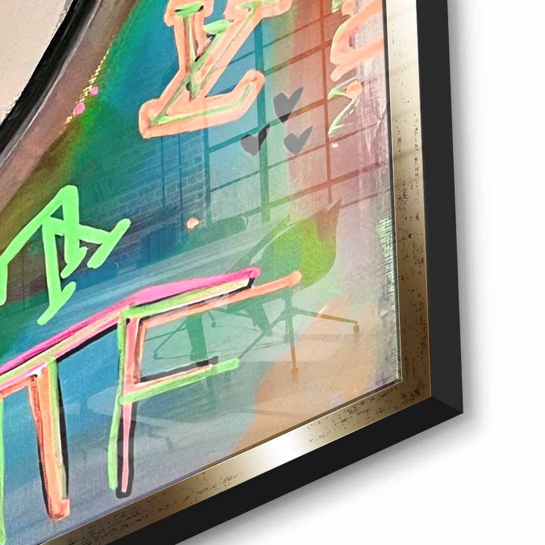 The materialist - acrylic glass