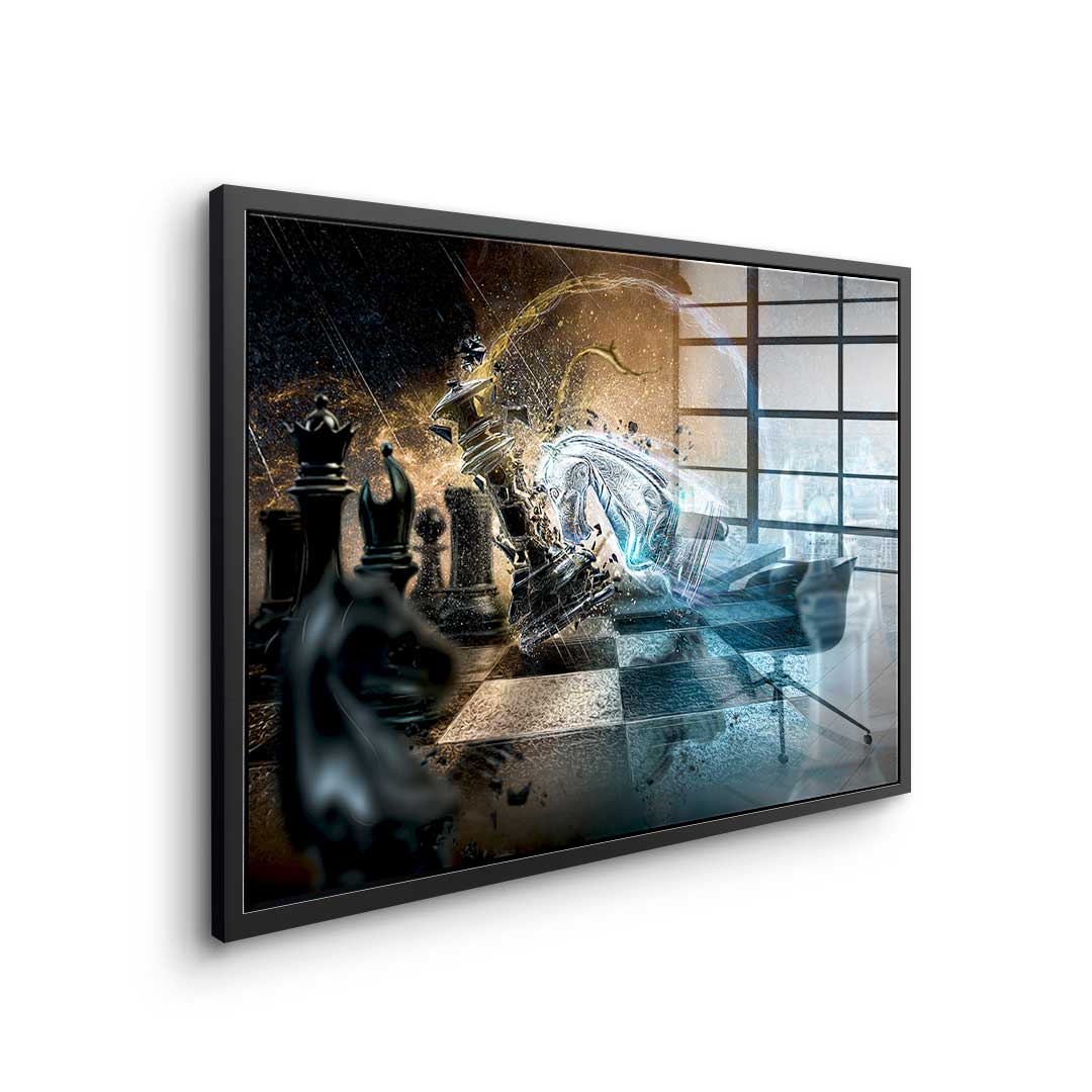 Mit dem Kopf durch die Wand - Acrylglas