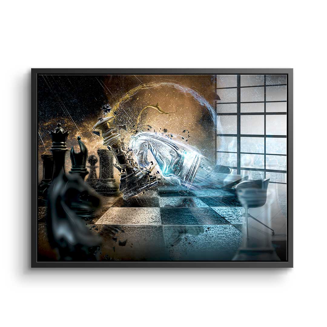 Mit dem Kopf durch die Wand - Acrylglas