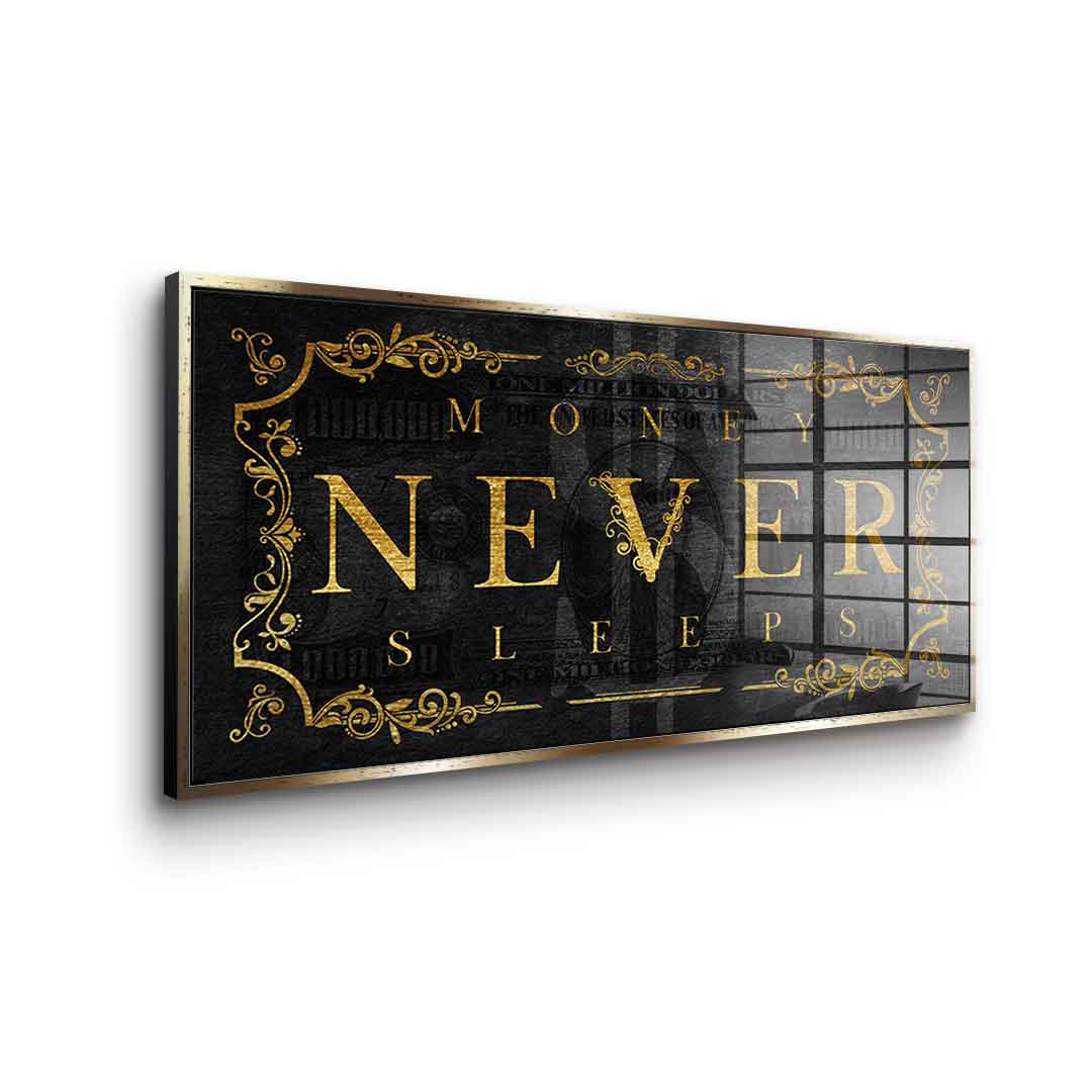 Money Never Sleeps Part 2 - Acrylic glass