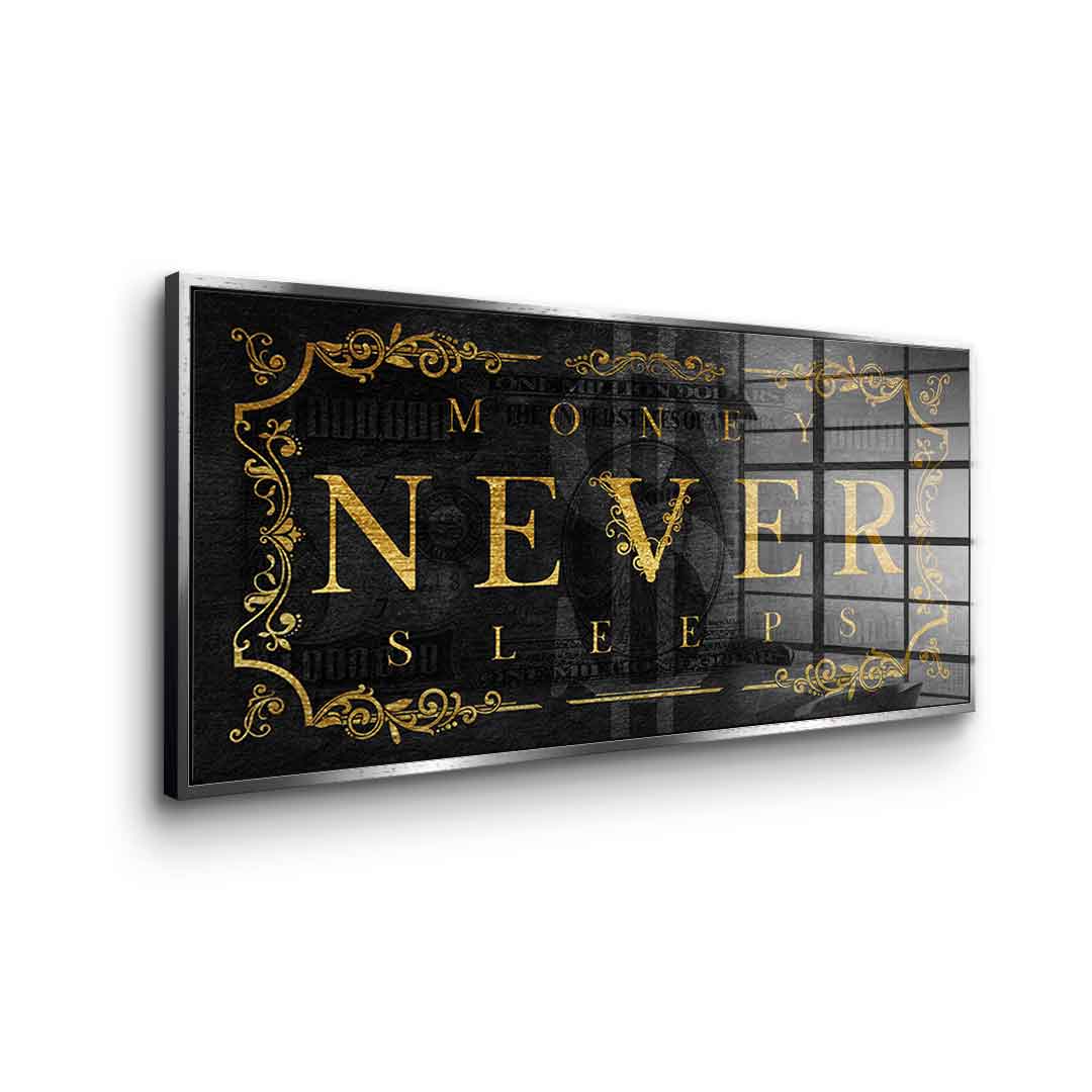 Money Never Sleeps Part 2 - Acrylic glass