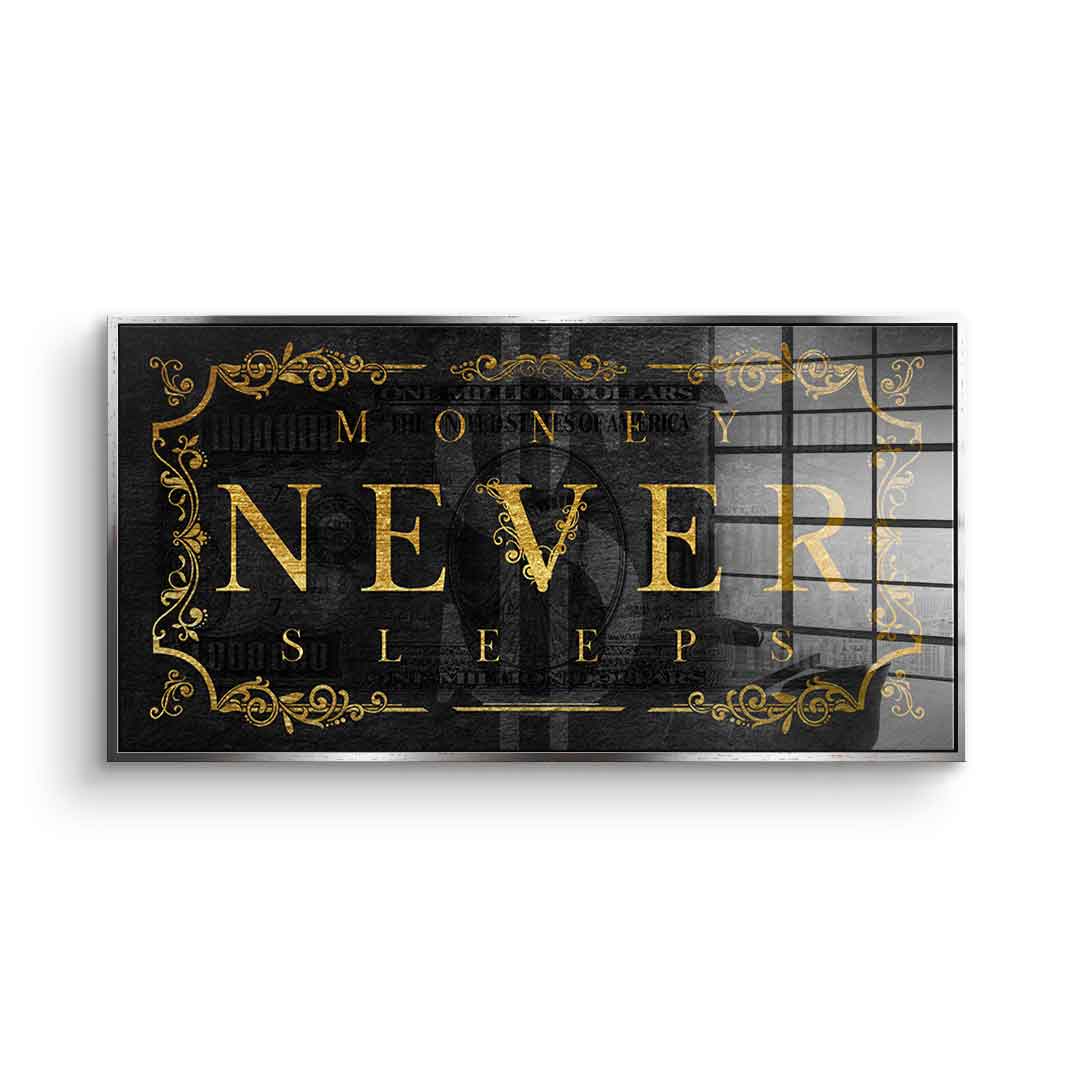 Money Never Sleeps Part 2 - Acrylic glass