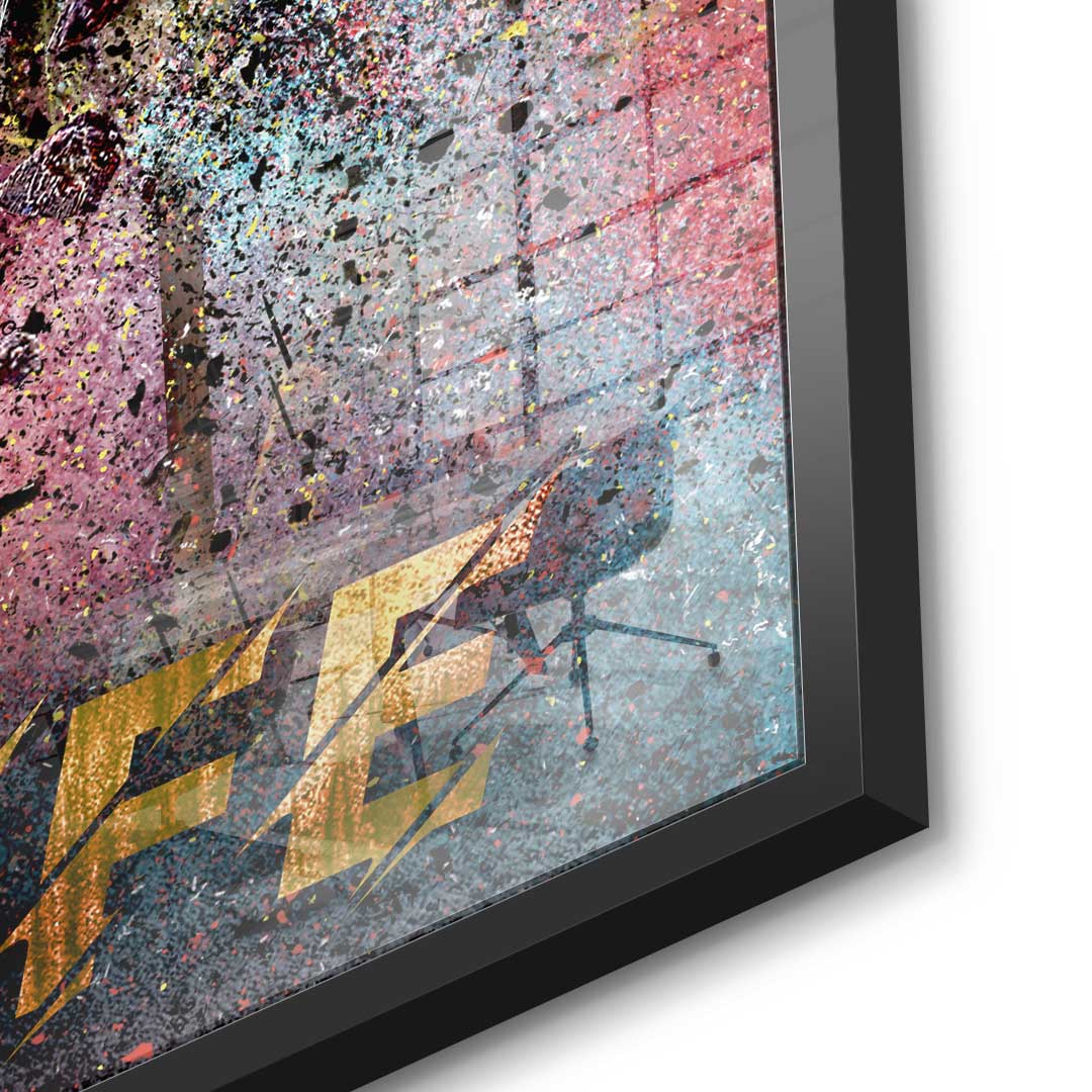 Only I can Change My Life - Acrylglas
