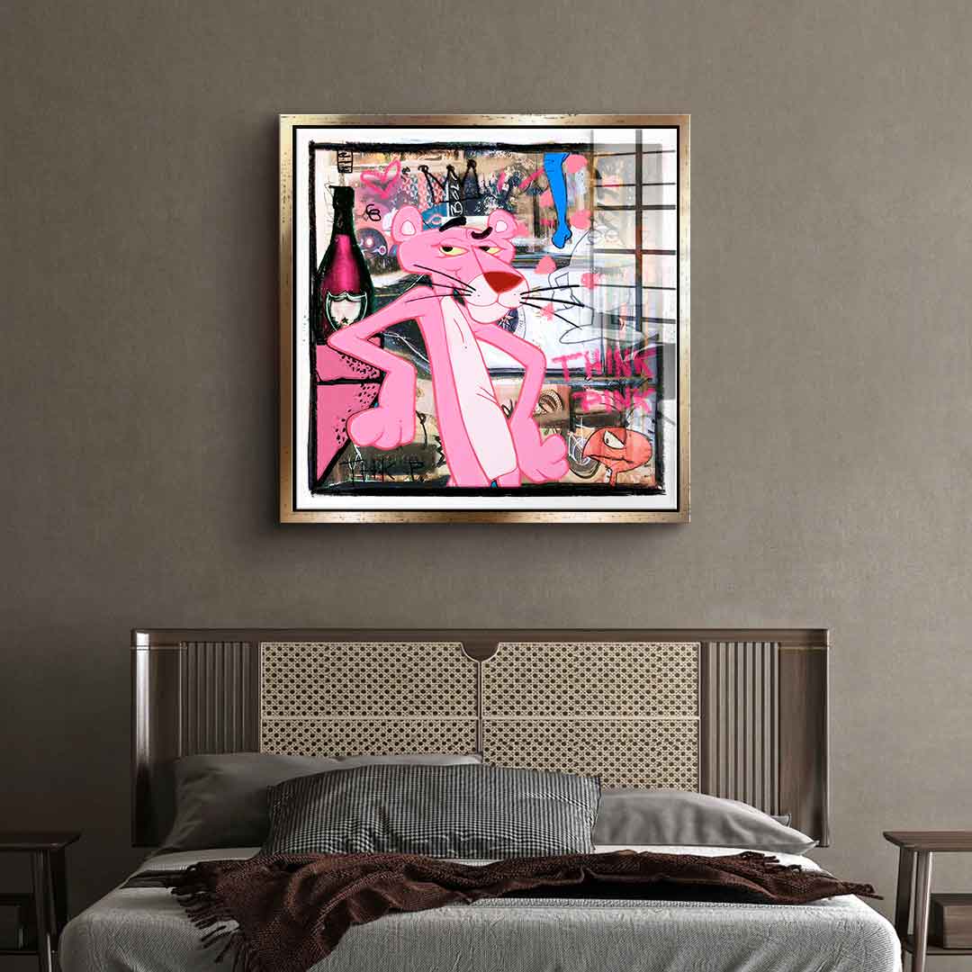 Think Pink - Acrylglas