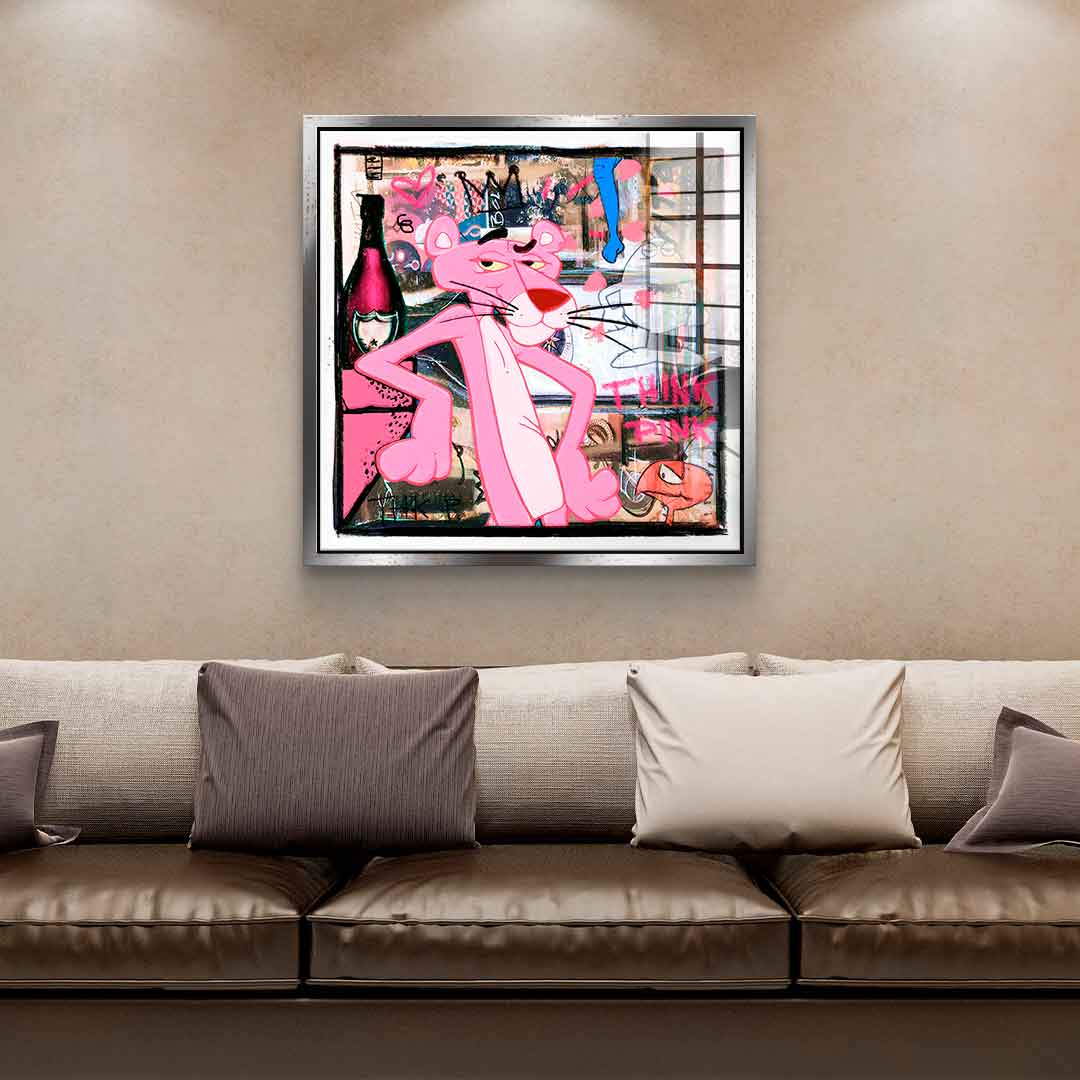 Think Pink - Acrylglas