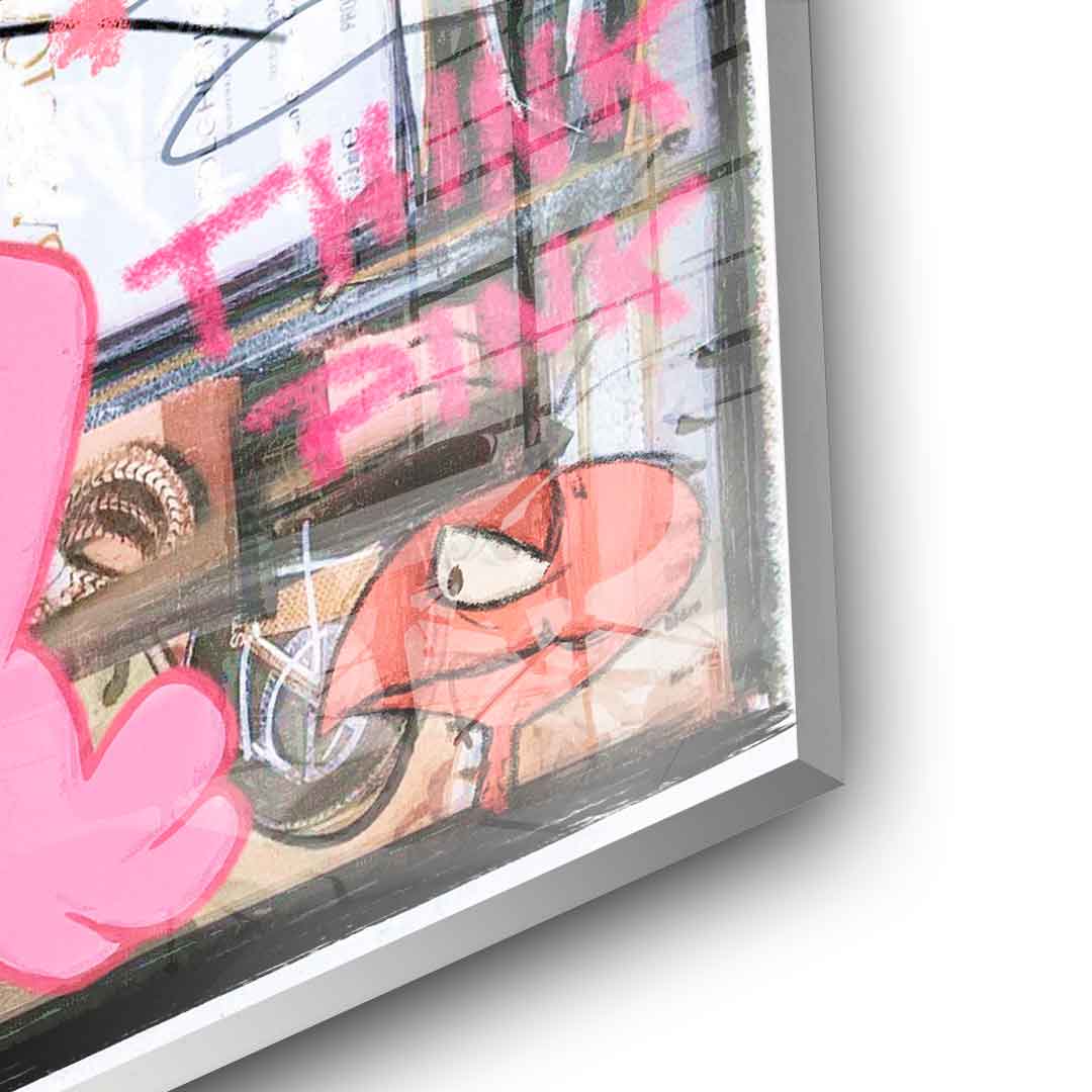 Think Pink - Acrylglas