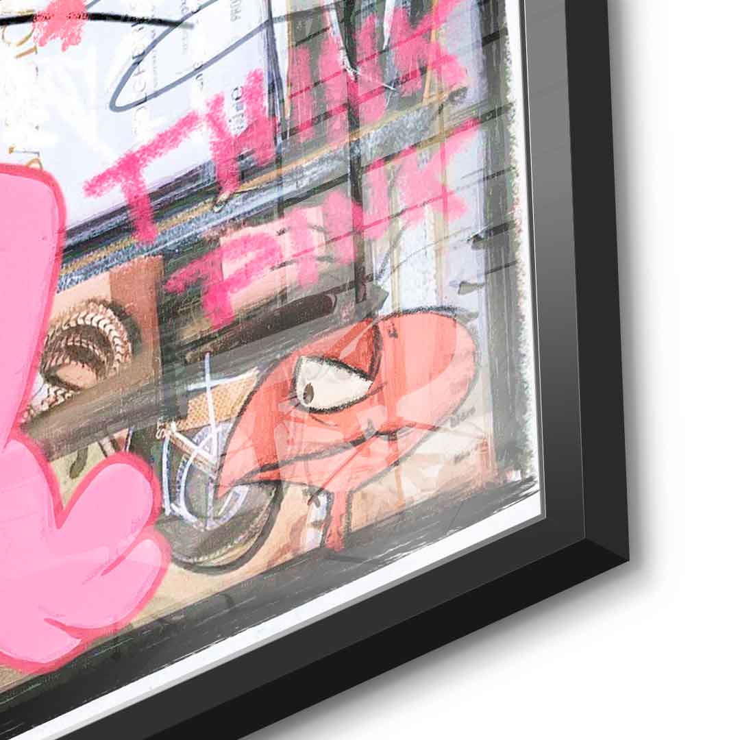 Think Pink - Acrylglas