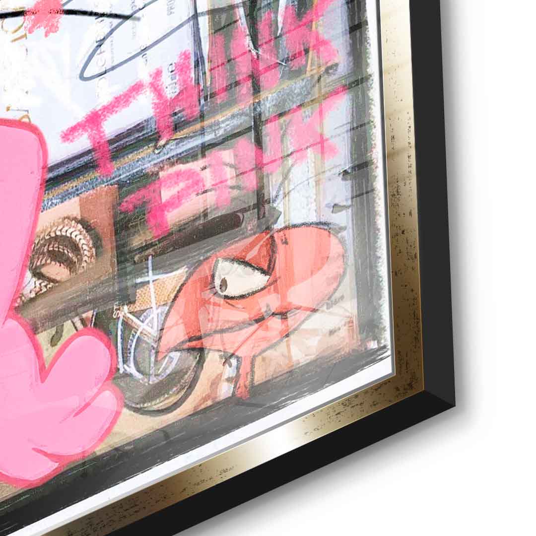 Think Pink - Acrylglas