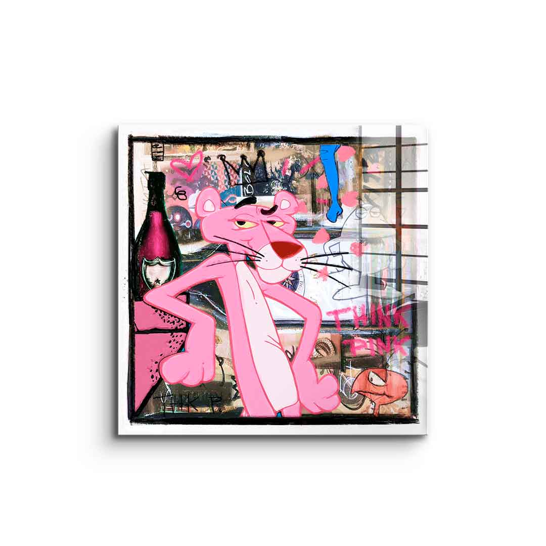 Think Pink - Acrylglas