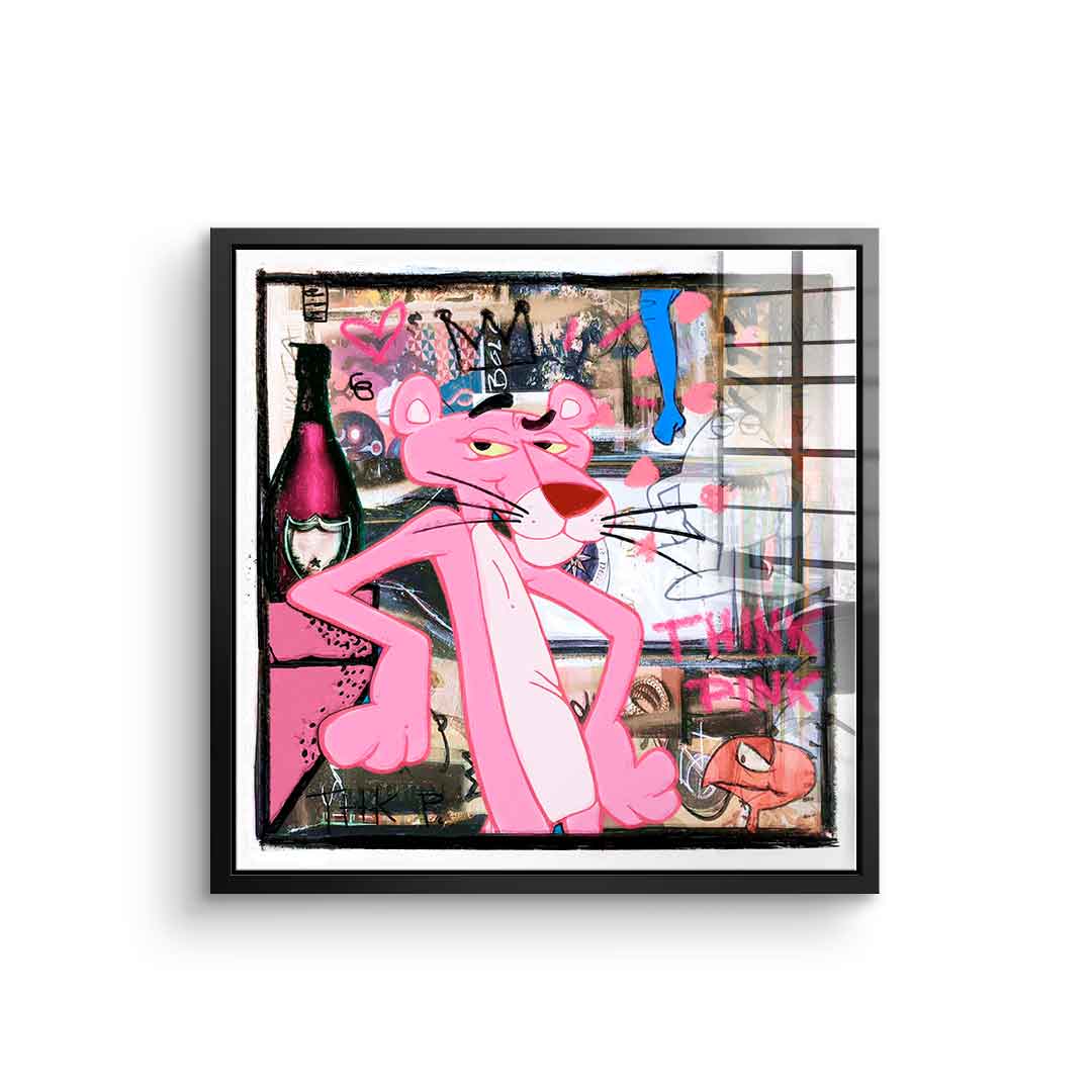 Think Pink - Acrylglas