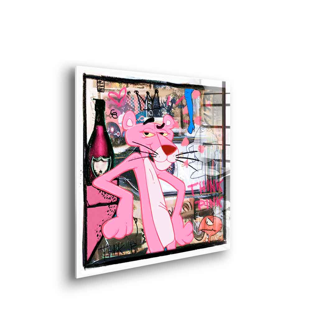 Think Pink - Acrylglas