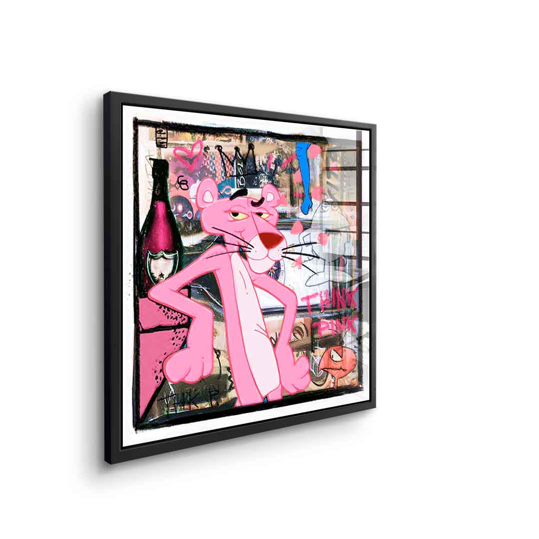 Think Pink - Acrylglas