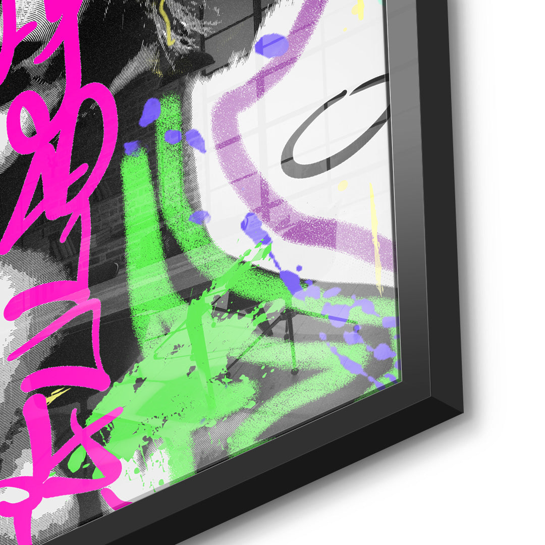 Lady Power - acrylic glass