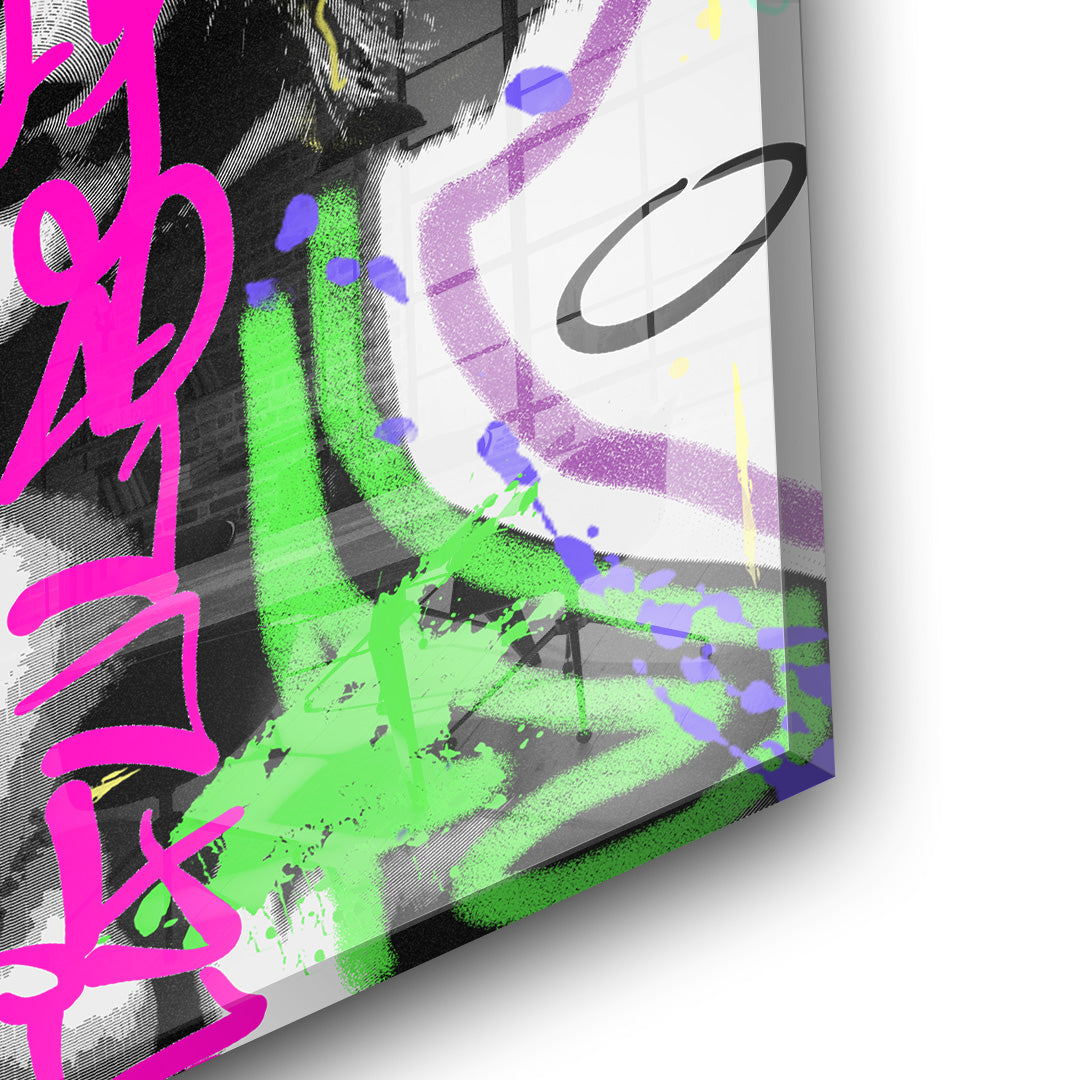 Lady Power - acrylic glass