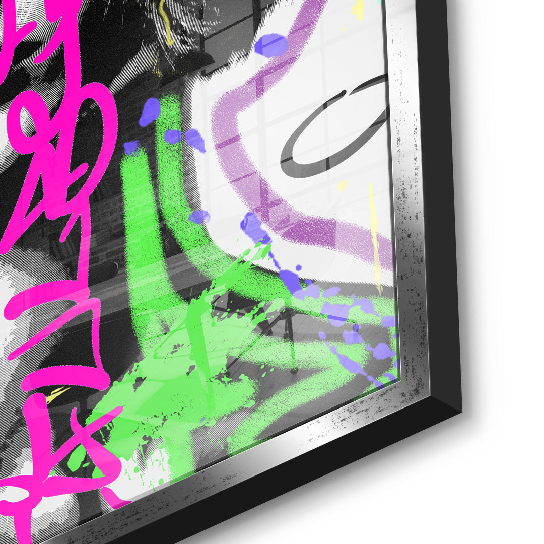 Lady Power - acrylic glass