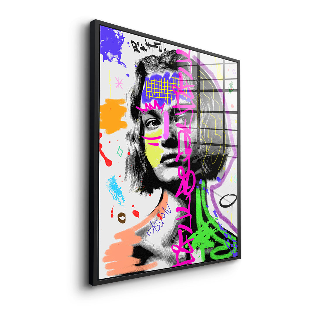 Lady Power - acrylic glass