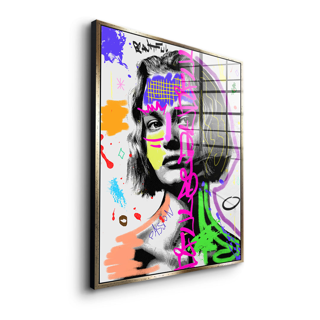 Lady Power - acrylic glass