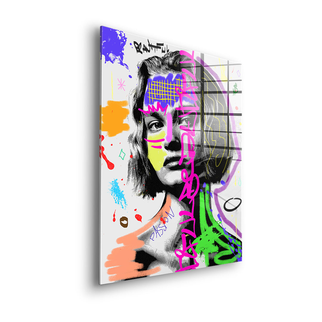 Lady Power - acrylic glass