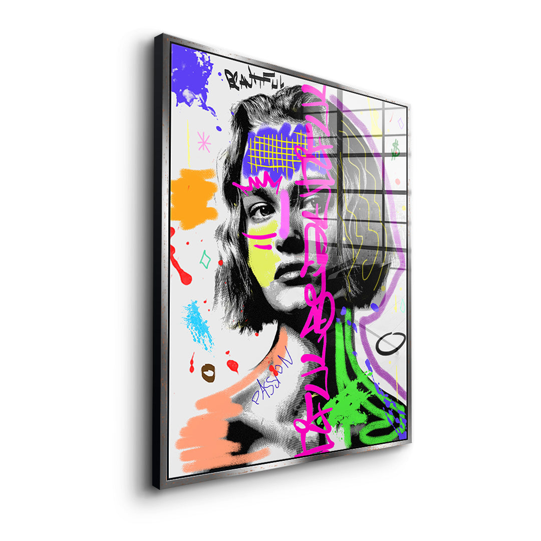 Lady Power - acrylic glass