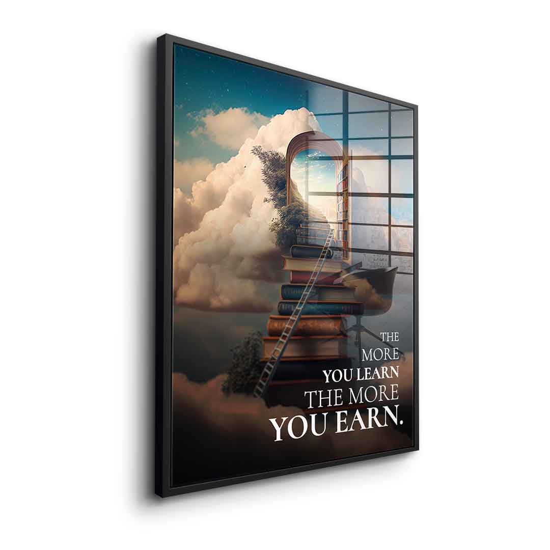 Power of learning - Acrylglas