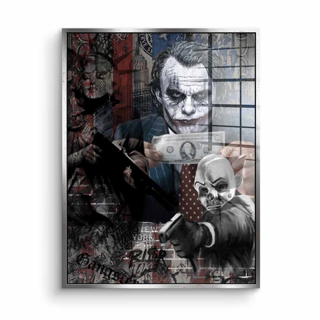 Serious Money - acrylic glass