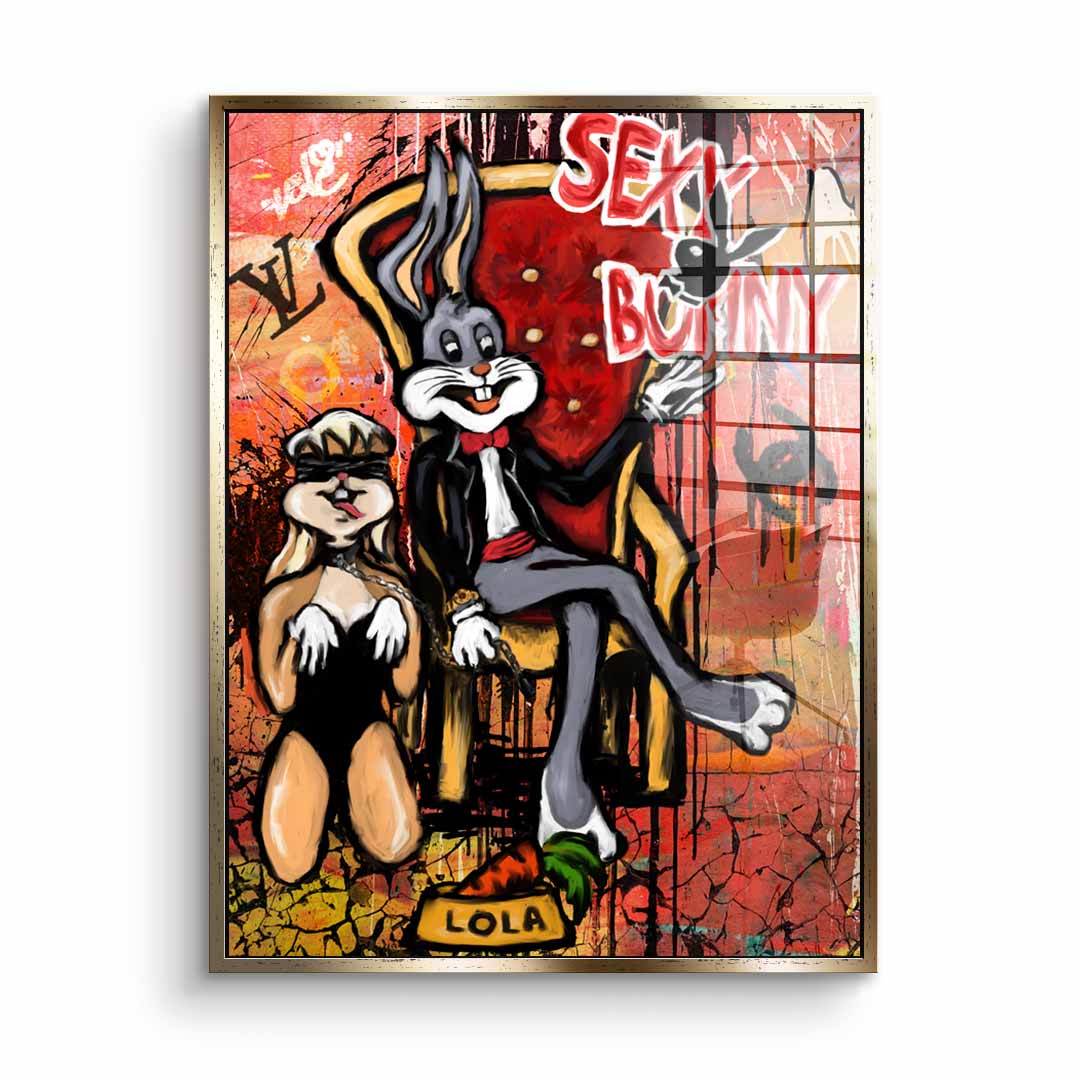 Sexy lola - acrylic glass