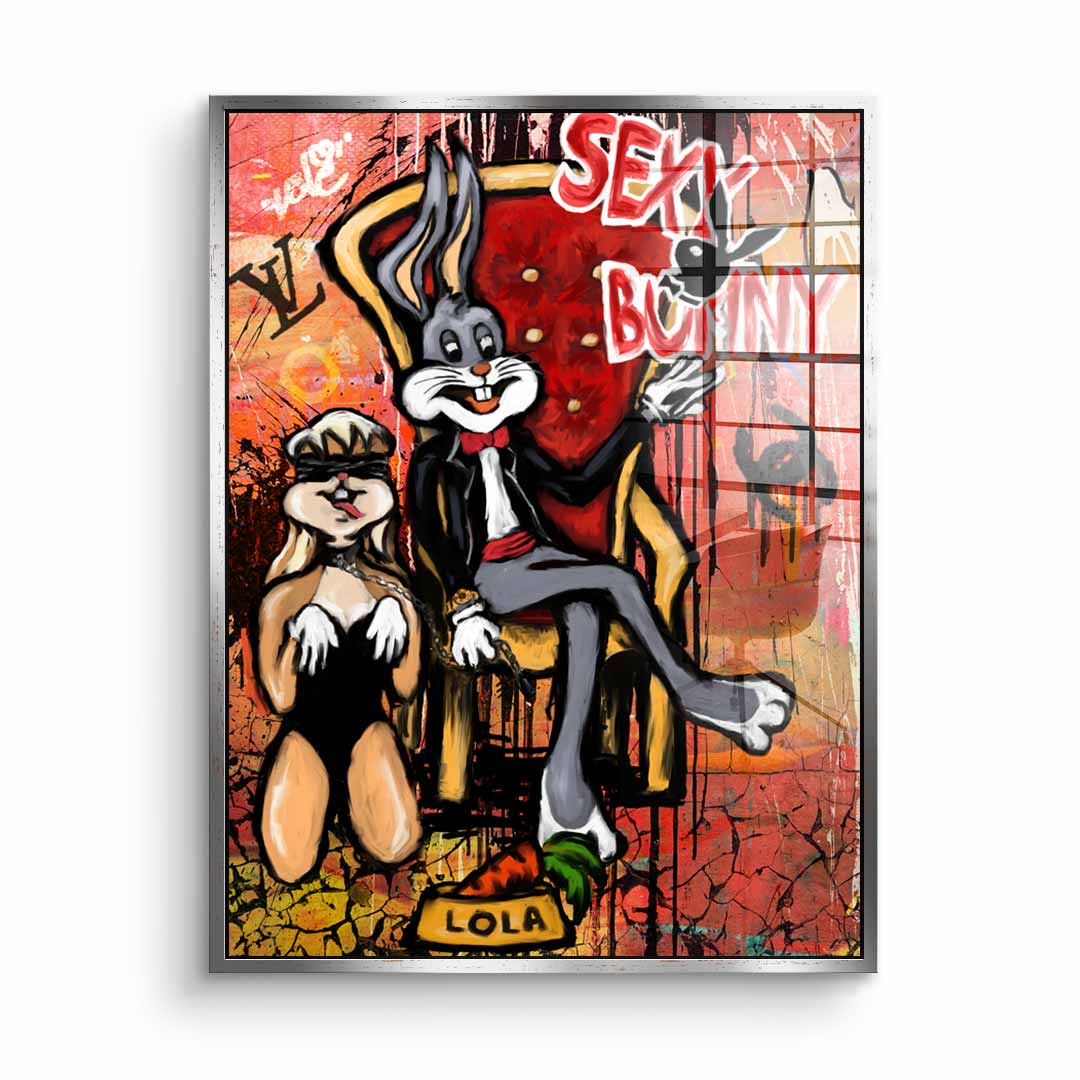 Sexy lola - acrylic glass