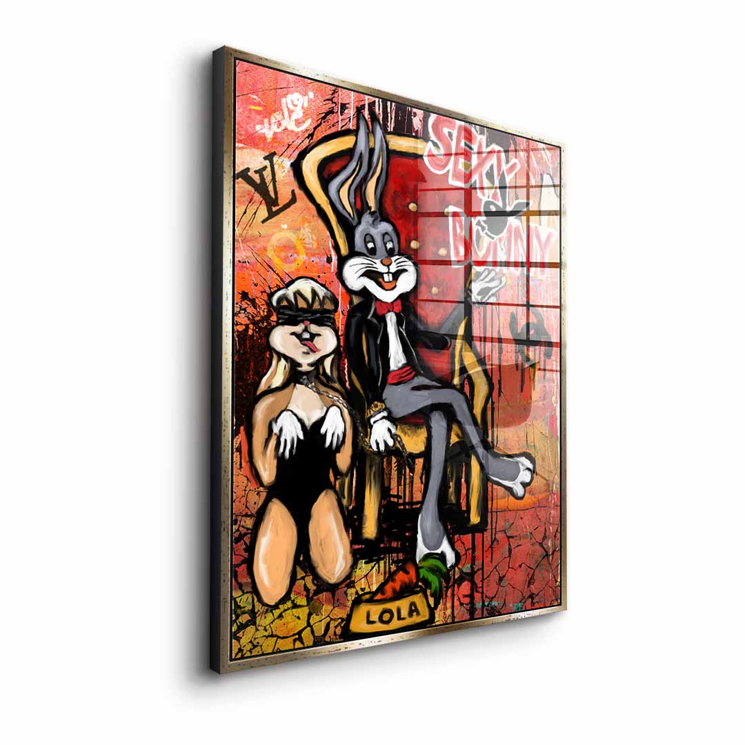 Sexy lola - acrylic glass