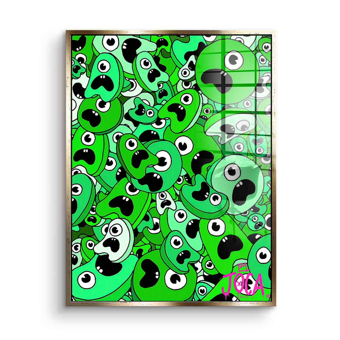 Sordins Green - acrylic glass