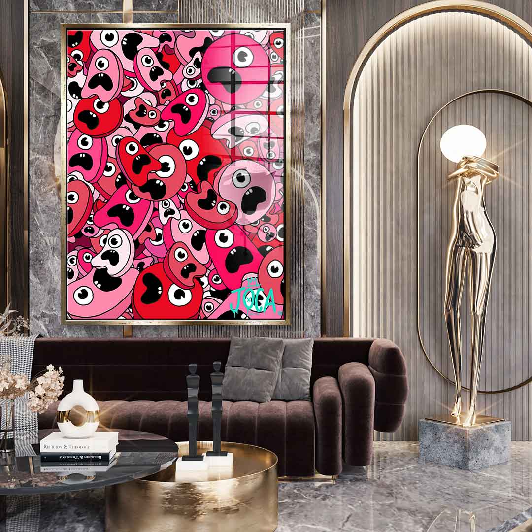 Sordins pink - acrylic glass