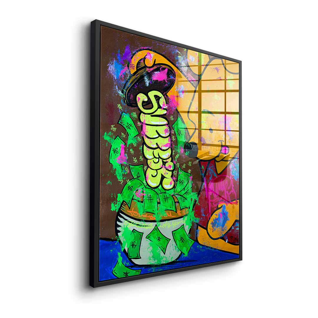 Success Bear - Acrylglas