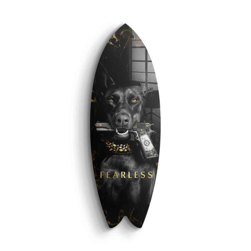 Surfboard Luxury Dog - Acrylglas