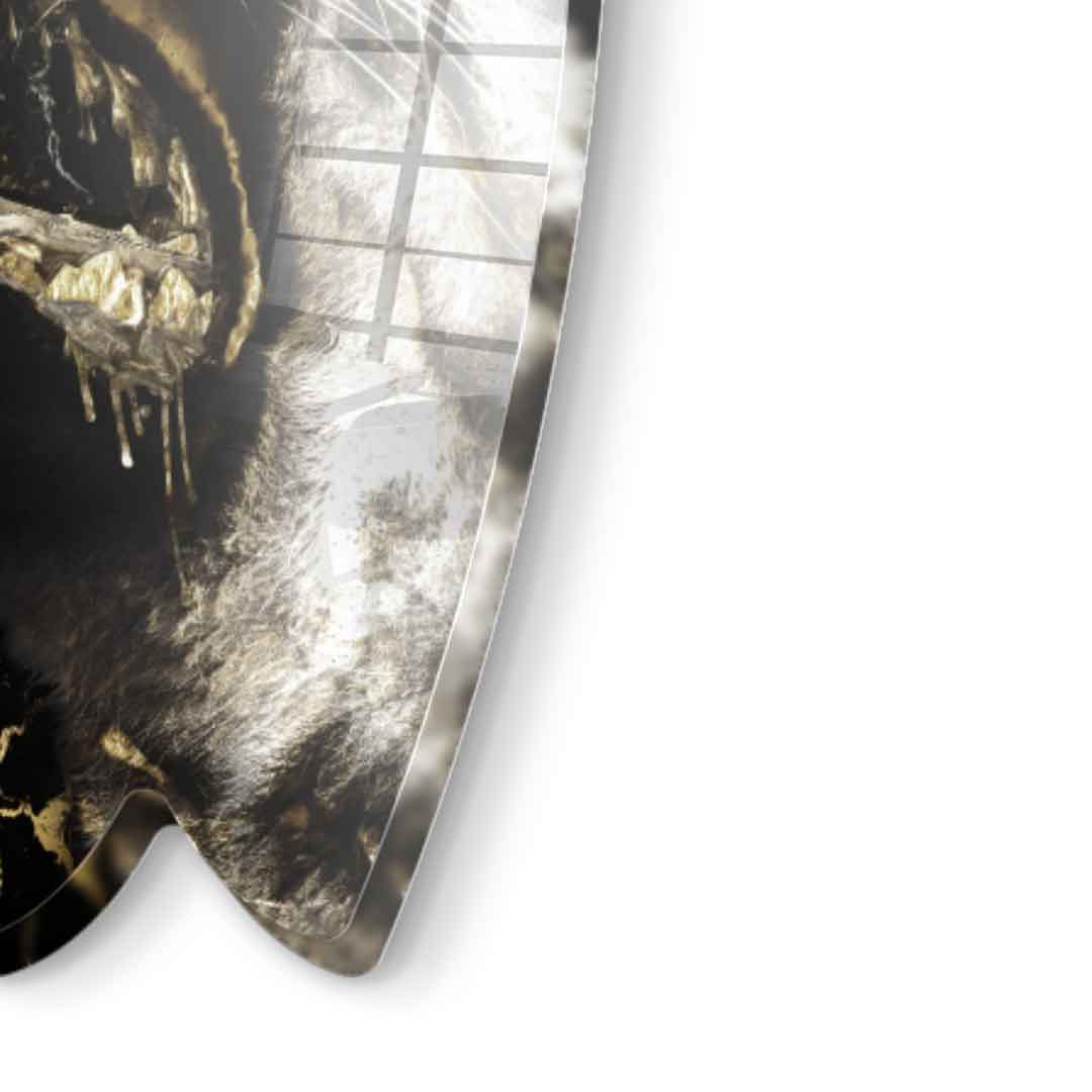 Surfboard Luxury Tiger - Acrylglas