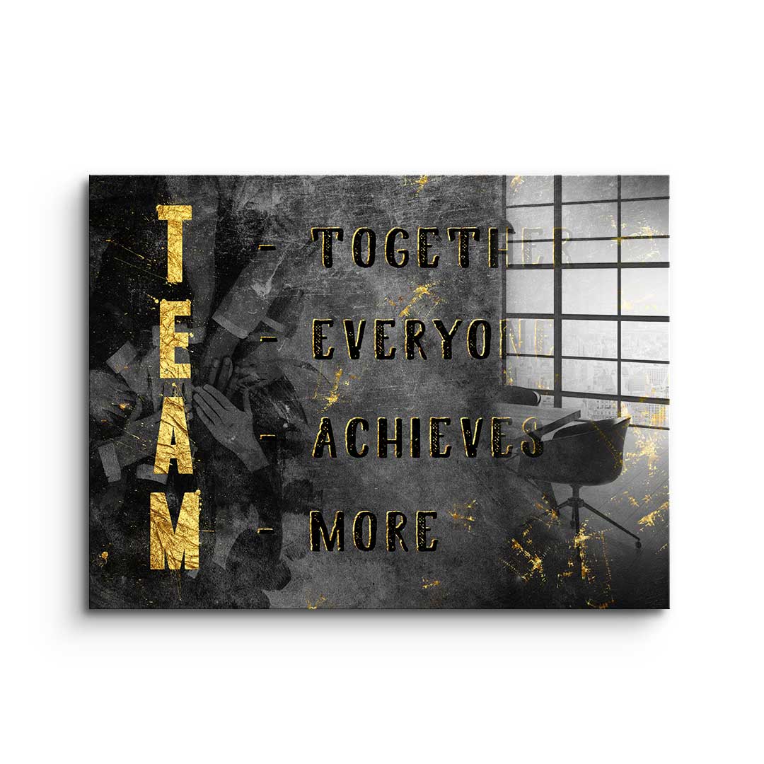 Team Definition - Acrylglas