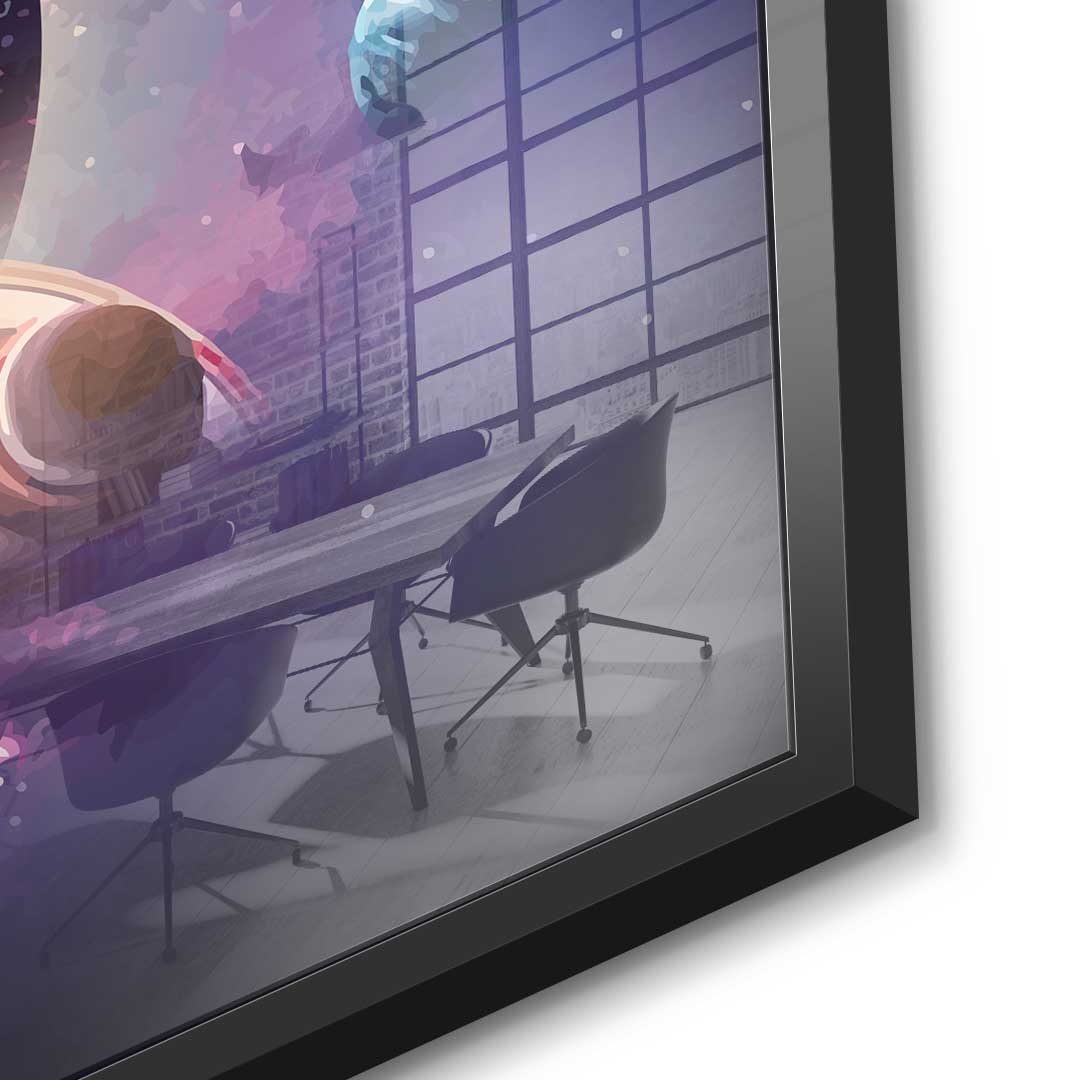 Bitcoin universe - acrylic glass