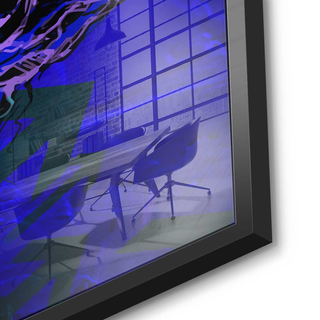 Aggressive trade - acrylic glass