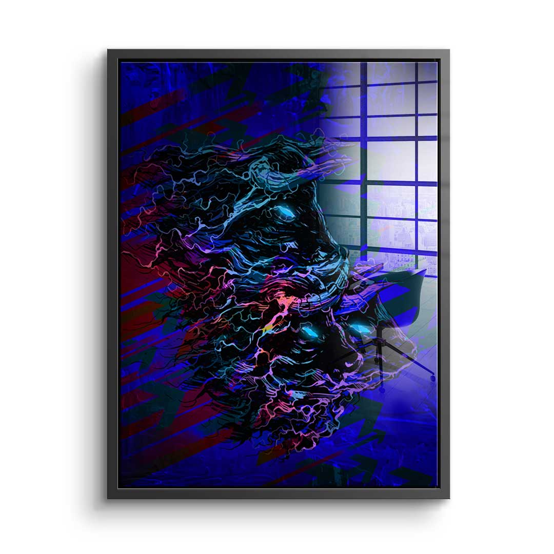 Aggressive trade - acrylic glass