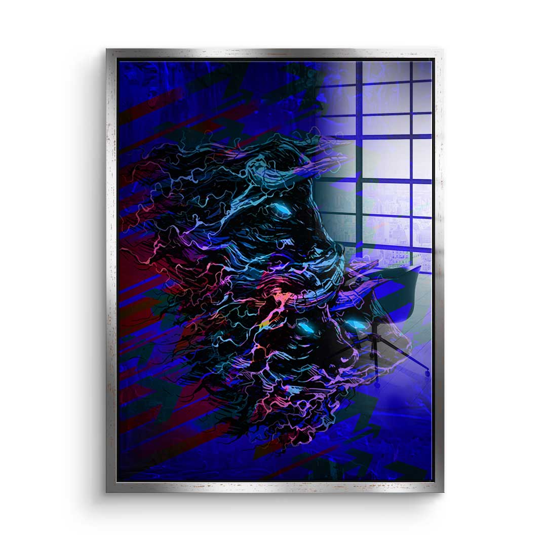 Aggressive trade - acrylic glass