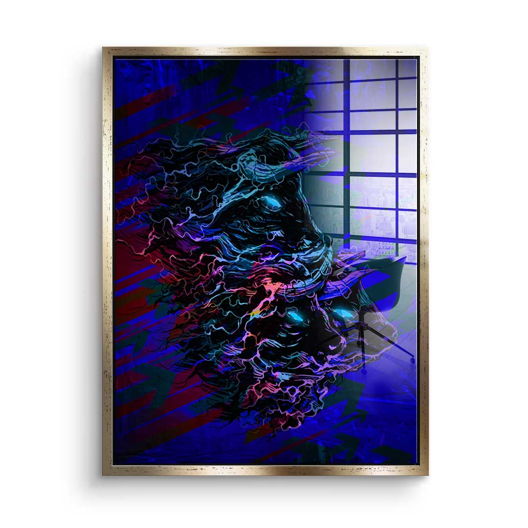 Aggressive trade - acrylic glass