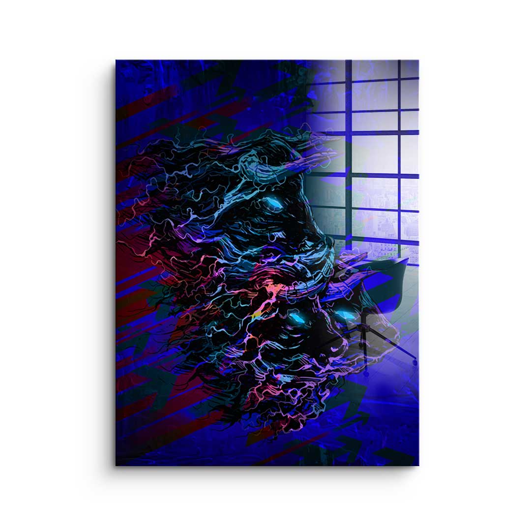 Aggressive trade - acrylic glass