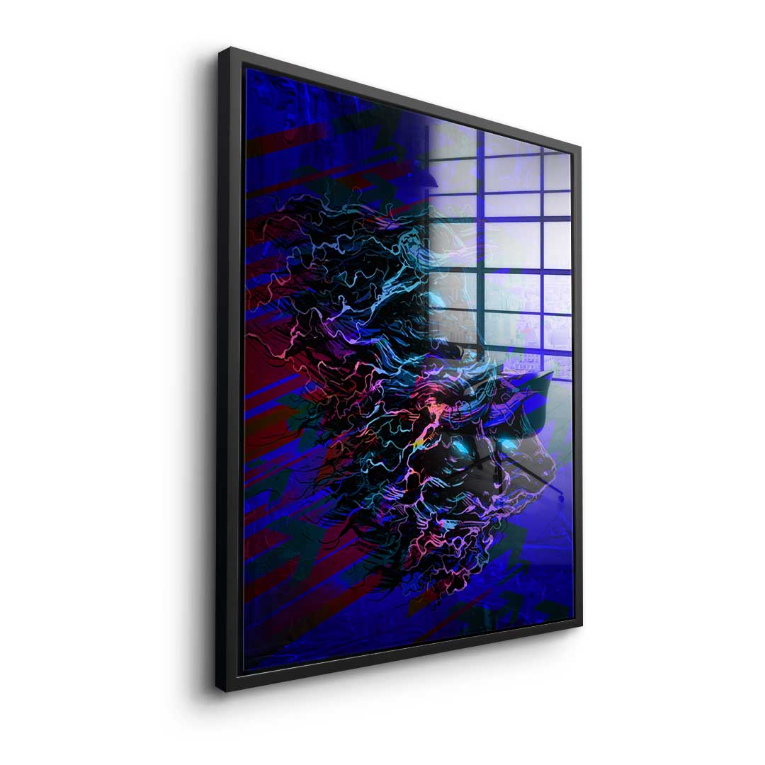 Aggressive trade - acrylic glass