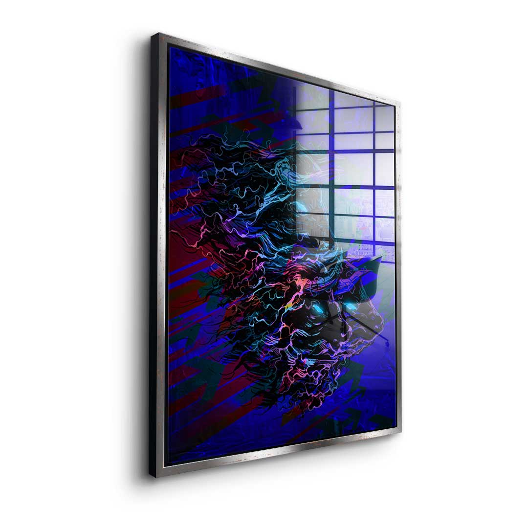 Aggressive trade - acrylic glass